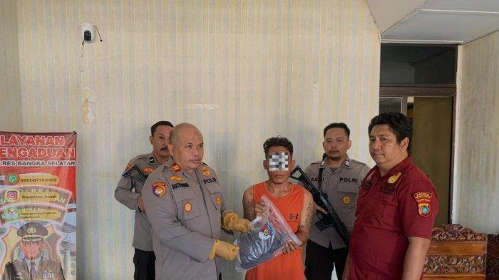 Gegara Utang, Petani di Desa Payung Bangka Selatan Dibacok 2 Orang Pria, Satu Pelaku Masih Buron